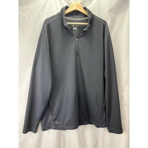 Gorp Core Sporty Nike Dry Fit 1/4 Zip Long Sleeve Top, Men’s Size 2XL